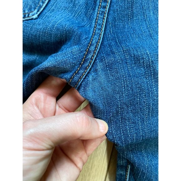 American Eagle Outfitters Original Straight Denim Jeans Mens 30 x 29 Dark Wash - Picture 5 of 7